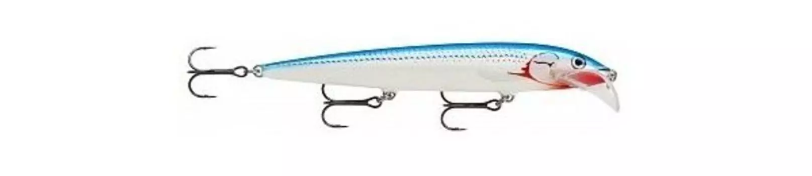 Воблер Rapala Scatter Rap Husky13 плавающий 2,4-3,0м, 13см, 12гр (SCRH13-BSH)