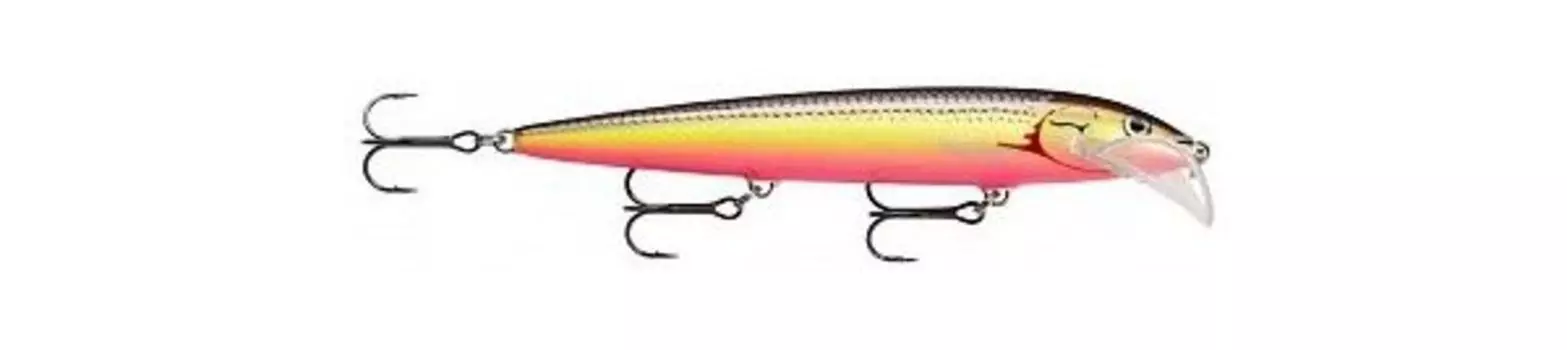 Воблер Rapala Scatter Rap Husky13 плавающий 2,4-3,0м, 13см, 12гр (SCRH13-YSH)