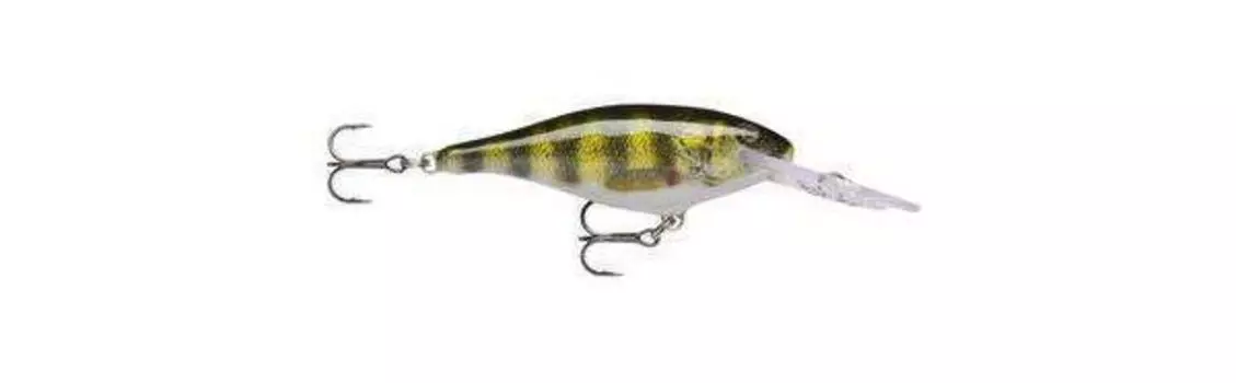 Воблер Rapala Shad Rap плавающий 2,4-4,5м, 9см, 15гр (SR09-S)