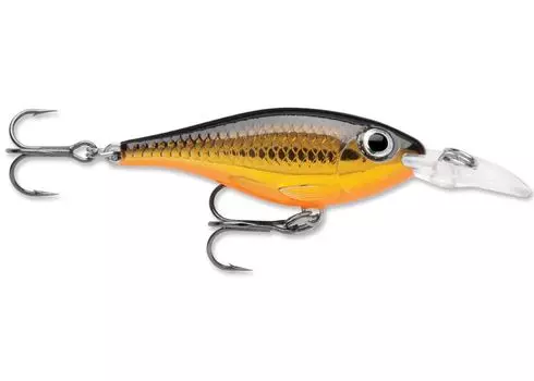 Воблер Rapala Ultra Light Shad медленно тонущий 1,2-1,5м 4см 3гр. (ULS04-G)