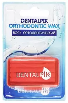 Воск для брекетов Dentalpik Orthodontic Wax Strawberry