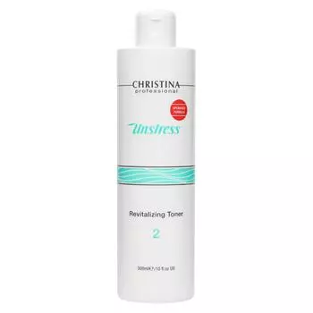 Восстанавливающий тоник Christina Unstress: Revitalizing Toner, 300 мл