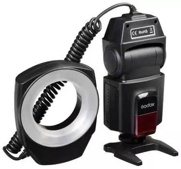 Вспышка для макросъемки Godox ML-150 кольцевая