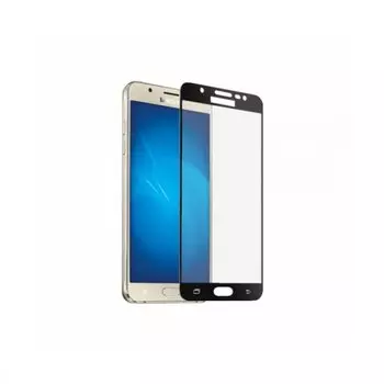 Защитное стекло BoraSCO Full Cover для Samsung Galaxy J3 (2017) J330 Черная рамка
