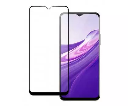 Защитное стекло PERO Full Glue для Vivo Y31, черное