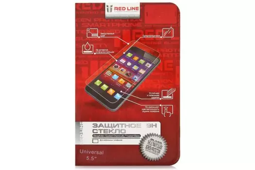 Защитное стекло Redline для смартфонов 5.5" (УТ000007108)