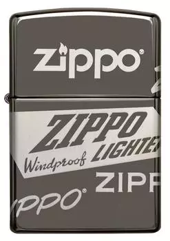 Зажигалка Zippo Classic с покрытием Black Ice (49051)