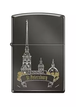 Зажигалка Zippo Петропавловская крепость (150 ST PETER SKYLINE)