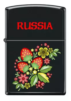 Зажигалка Zippo Ягода-Малина (218 RUSSIAN KHOKHLOMA)