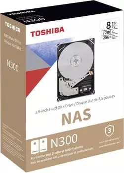 Жесткий диск HDD Toshiba SATA-III 8Tb (HDWG480EZSTA)