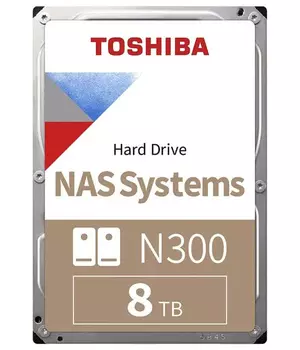 Жесткий диск Toshiba N300 8Tb (HDWG180UZSVA)