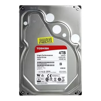 Жесткий диск Toshiba X300 4Tb (HDWE140EZSTA)