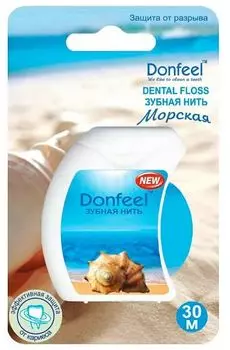 Зубная нить Donfeel Морская свежесть UF-628