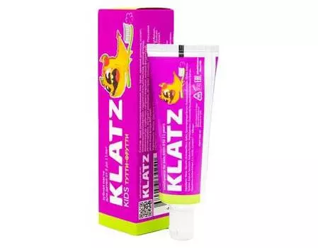 Зубная паста Klatz Kids Тутти-фрутти 40 мл