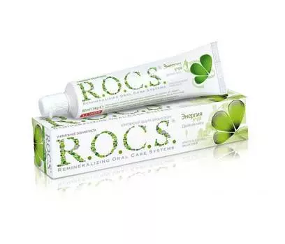 Зубная паста R.O.C.S Двойная мята 74 гр.