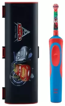 Зубная щетка электрическая Braun Oral-B Stages Power Cars D12.513K + Travel Case