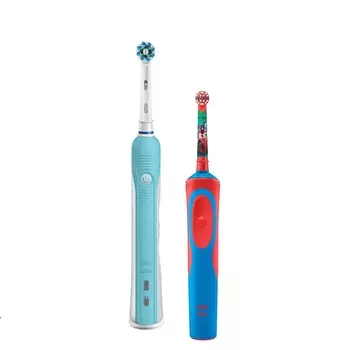 Зубная щетка Braun Oral-B Pro 500/D16.513.U + Vitality Kids D12.513K Cars