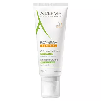 A-Derma, Крем для лица и тела Exomega Control, 200 мл