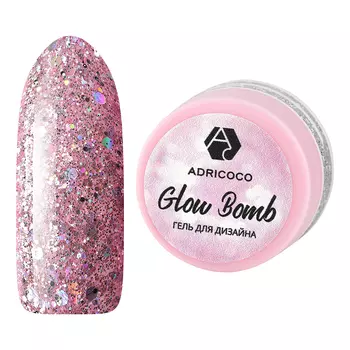 ADRICOCO, Гель для дизайна Glow Bomb №05