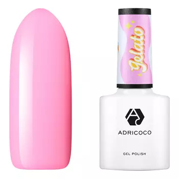 ADRICOCO, Гель-лак Gelato №08, Клубничный маскарпоне