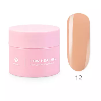 ADRICOCO, Гель Low Heat №12, Натуральный кашемир