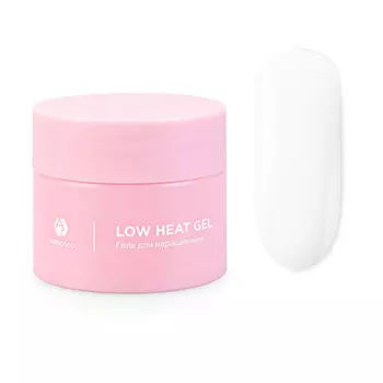 ADRICOCO, Гель Low Heat, Прозрачный