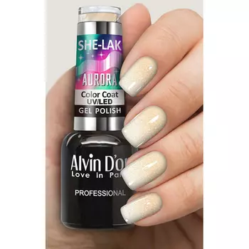 Alvin D'or, Гель-лак Aurora №7001