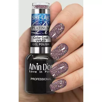 Alvin D'or, Гель-лак Platinum №7320
