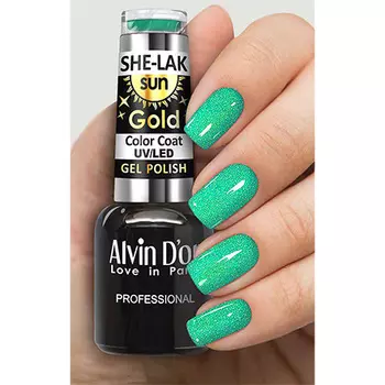 Alvin D'or, Гель-лак Sun Gold №6415