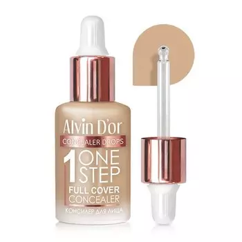 Alvin D`or, Консилер для лица One Step,тон 02
