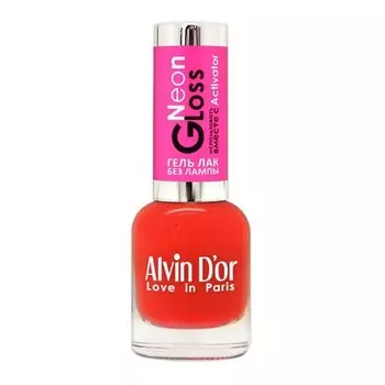 Alvin D'or, Лак-гель Neon Gloss №07