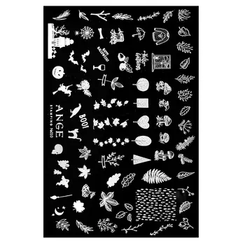 ANGE, Пластина для стемпинга №010 «Осень»