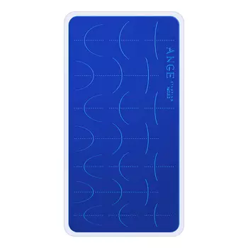 ANGE, Пластина для стемпинга №018.2, с демо-листом