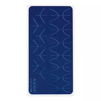 ANGE, Пластина для стемпинга №018 «Mini Френч», с демо-листом