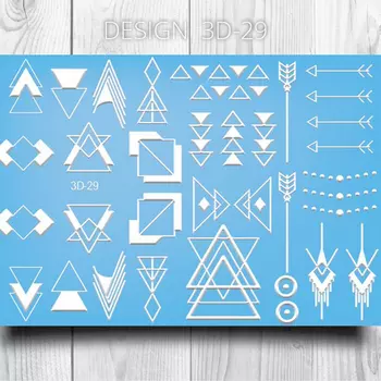 Anna Tkacheva, 3D-слайдер №29, белый «Геометрия. Фигуры»