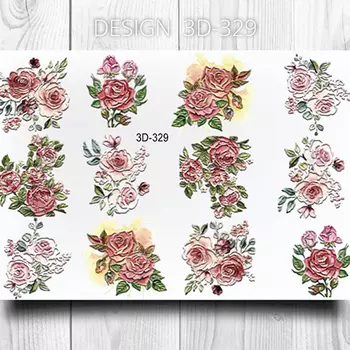 Anna Tkacheva, 3D-слайдер №329 «Цветы. Цветочки»