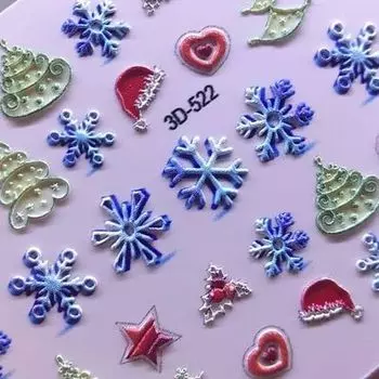 Anna Tkacheva, 3D-слайдер №522 «Снежинки. Зима»