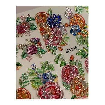 Anna Tkacheva, 3D-слайдер Crystal №310 «Цветы. Цветочки»