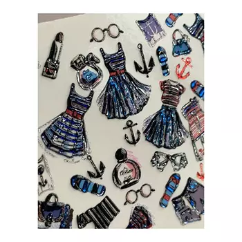 Anna Tkacheva, 3D-слайдер Crystal №315 «Одежда»