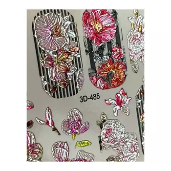 Anna Tkacheva, 3D-слайдер Crystal №485 «Цветы. Цветочки»