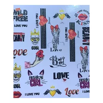 Anna Tkacheva, 3D-слайдер Crystal №691 «Сердце. Любовь»