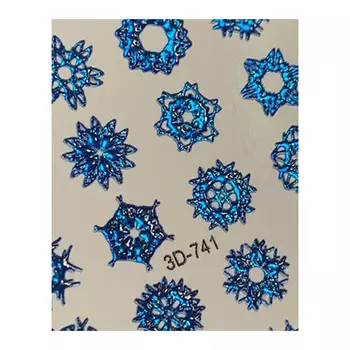 Anna Tkacheva, 3D-слайдер Crystal №741 «Снежинки. Зима»