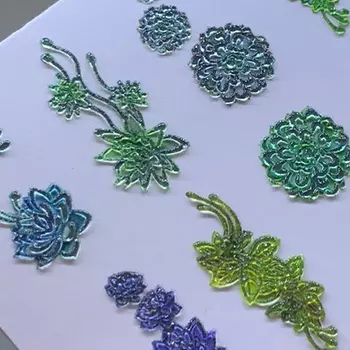 Anna Tkacheva, 3D-слайдер Crystal HT №281 «Цветы. Цветочки»