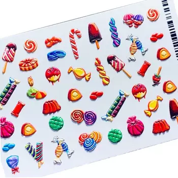 Anna Tkacheva, 3D-слайдер HT №296 «Новый год. Конфеты»