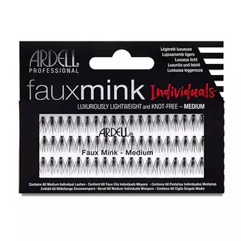 Ardell, Накладные пучки Faux Mink, норка, средние