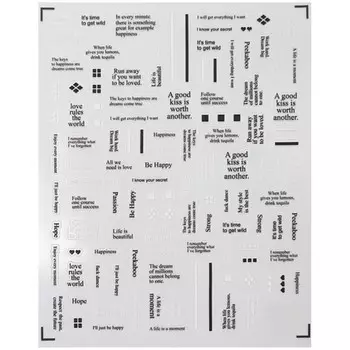 Artex, Наклейки «3D-текст» №403