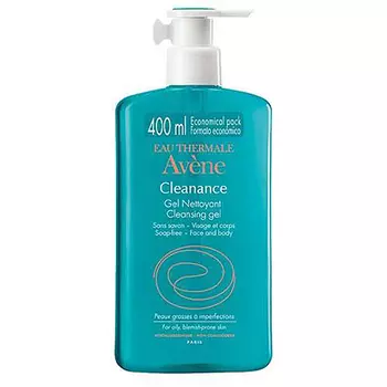 Avene, Очищающий гель Cleanance, 400 мл
