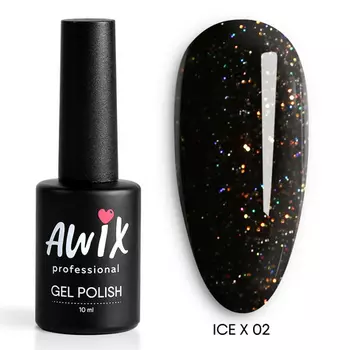 AWIX Professional, Гель-лак Ice X №002