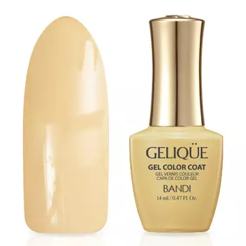 BANDI, Гель-лак №GF687, Yellow Obgel