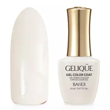 BANDI, Гель-лак №GF849, White Obgel